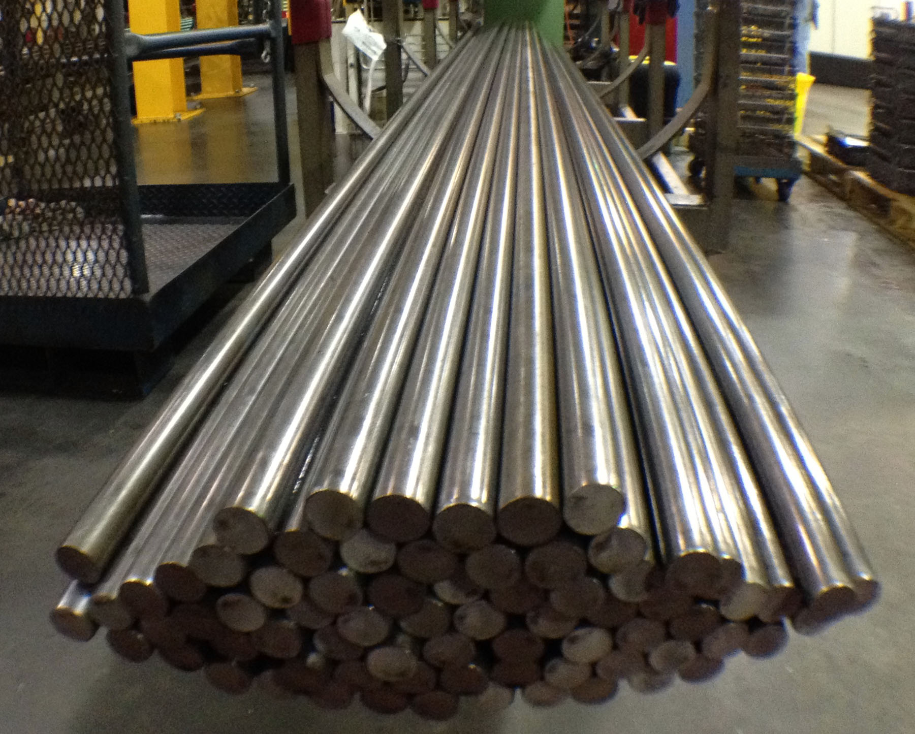 steel bars bundle