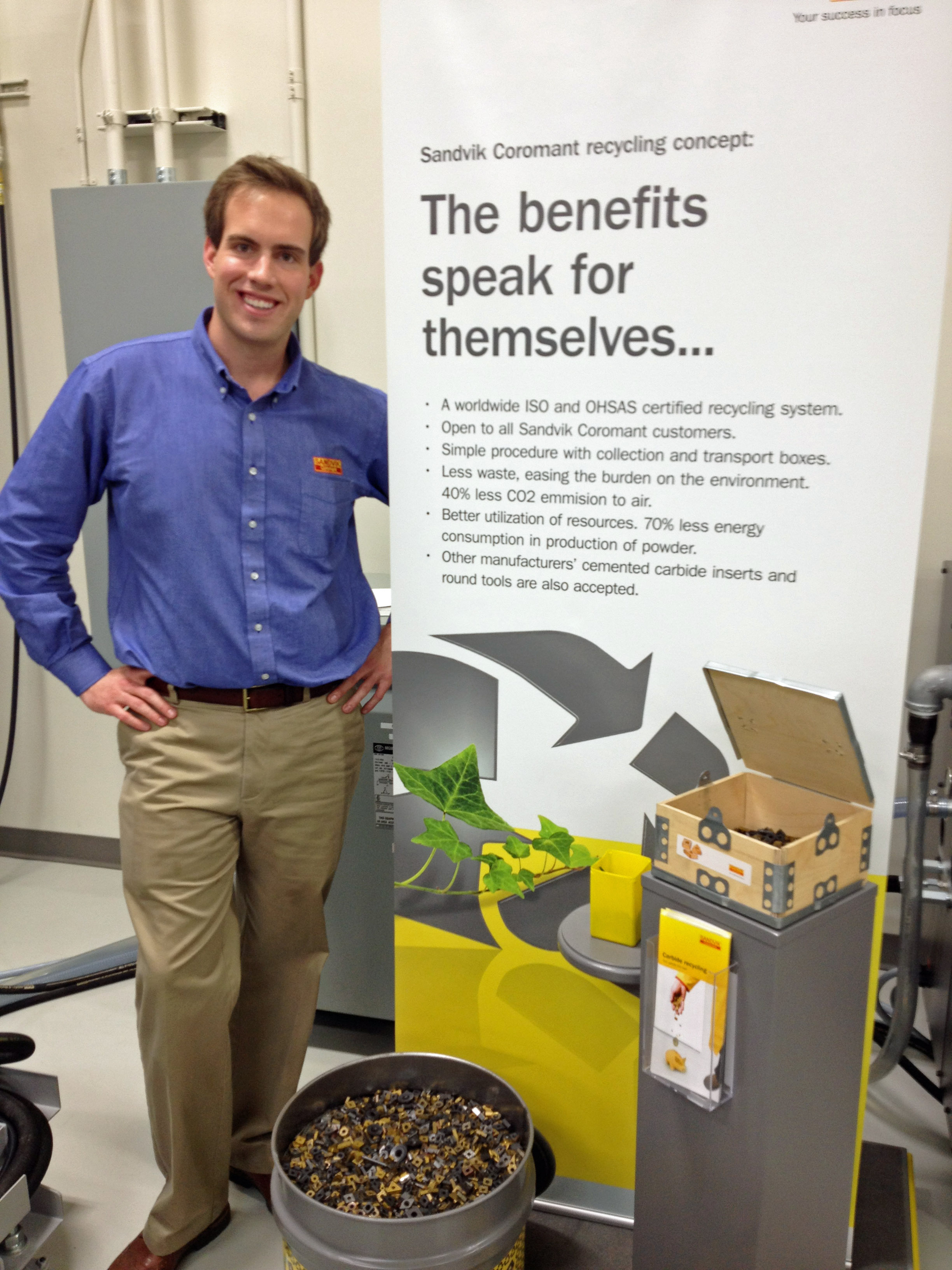 Recycling carbide makes sense for your shop and the environment.