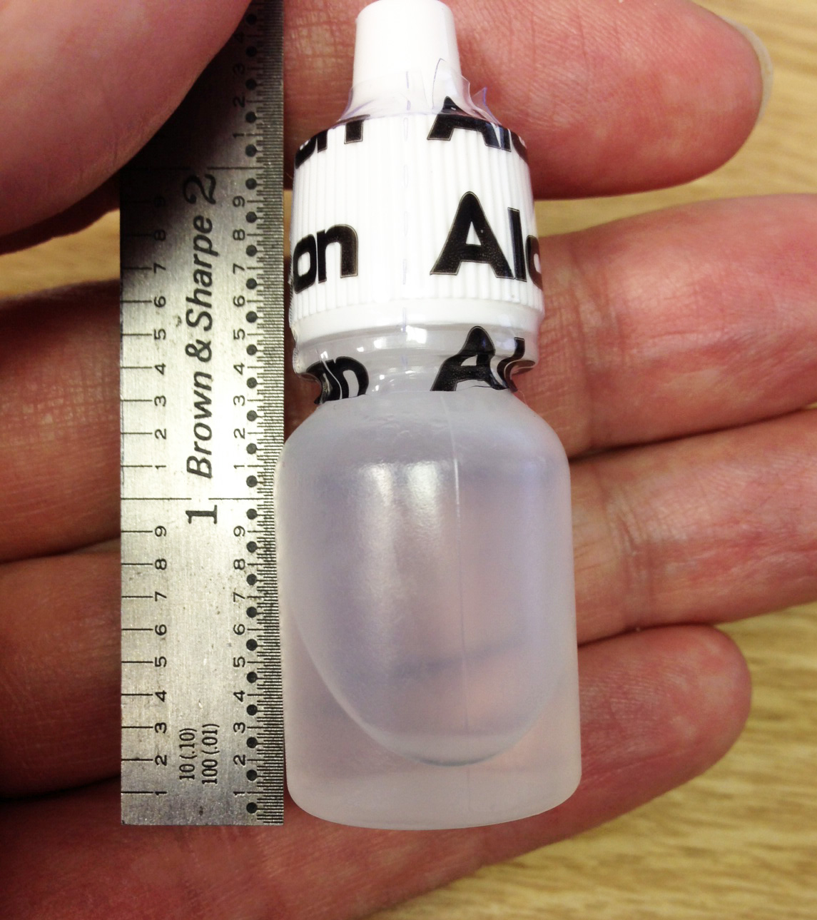 This is a 5 ml bottle. Its label must contain...