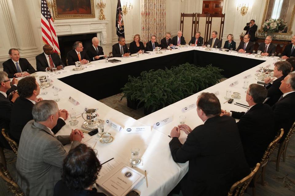 Michael Tamasi, CEO of Accurounds attended White House event on Long-Term Unemployment