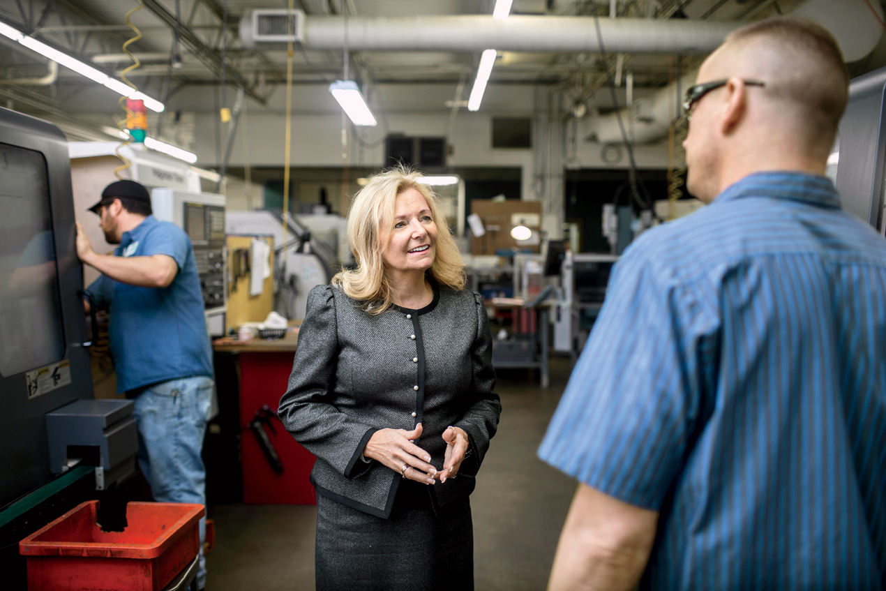 Graduates of jobs training programs are being hired on the spot