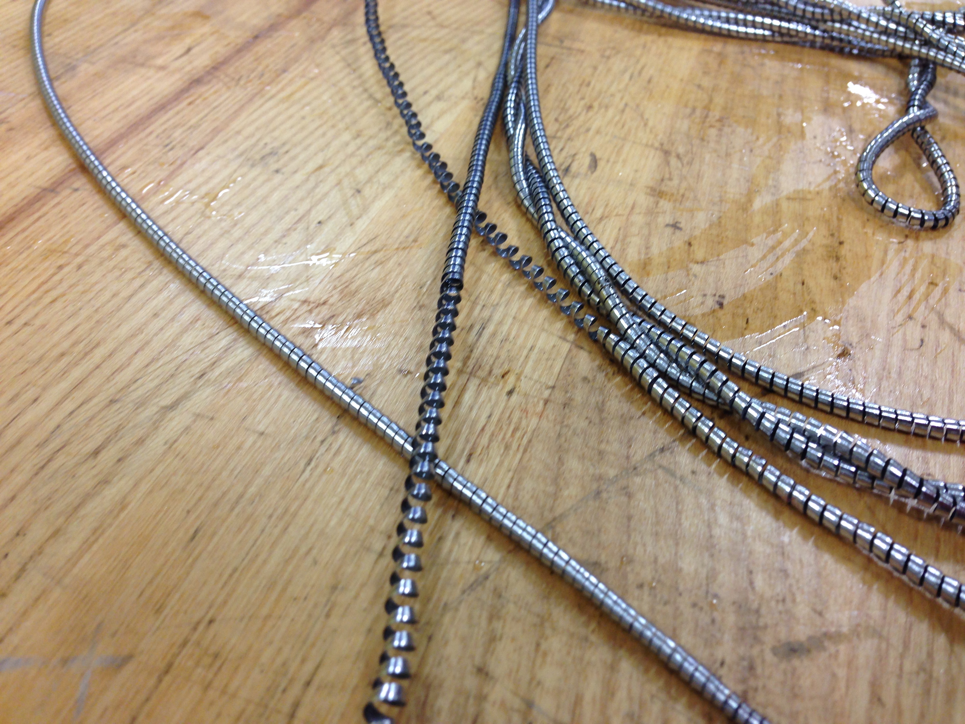 long continuous chips resulting from ductile material can be controlled to keep them away from work piece and tool