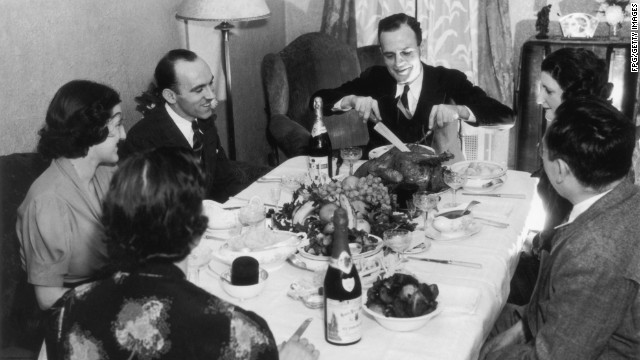 Thanksgiving is a time to share with family and friends.