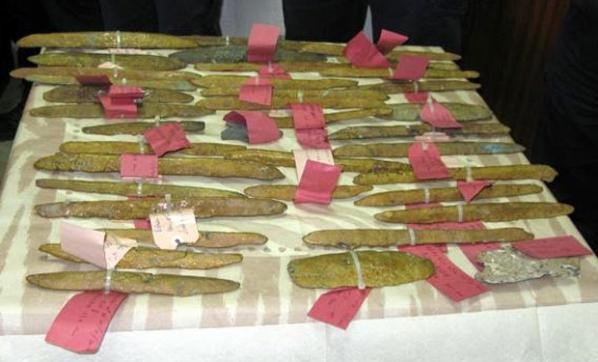 2600 years later, we have samples to analyze...